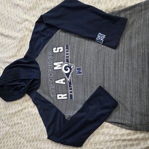 Los Angeles Rams Hoodie - Navy and Gray